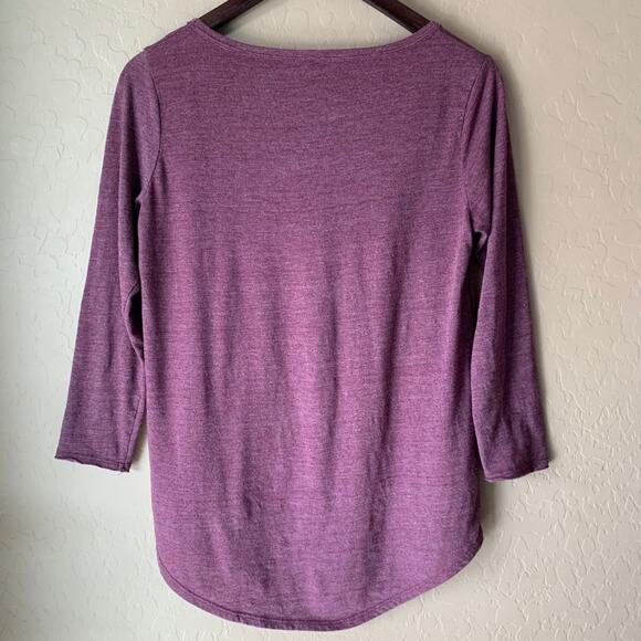 Lucky Brand Silver Foil Elephant Hamsa Graphic Tee - Picture 6 of 9